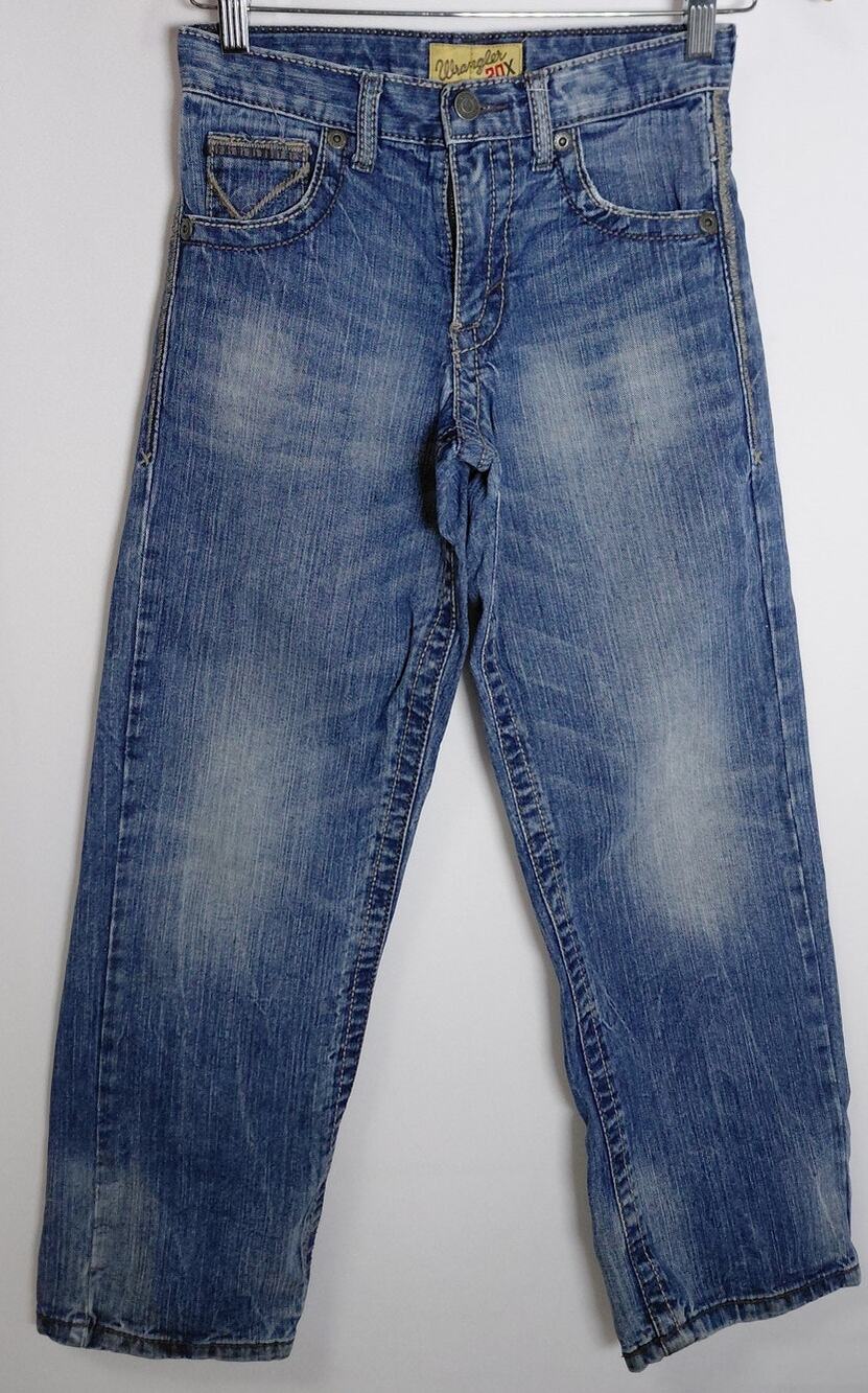 Wrangler 20X Denim Jeans Blue Solid Regular Women Size 10
